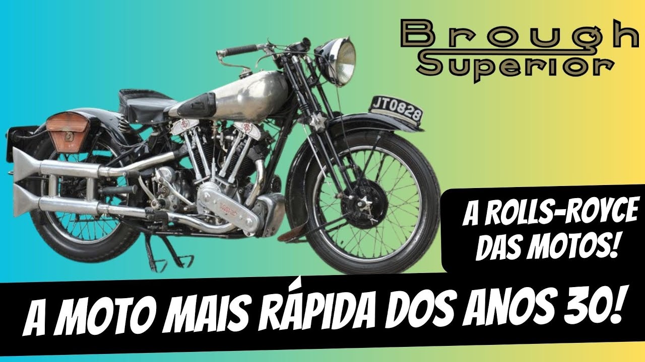 A MOTO MAIS RÁPIDA DOS ANOS 30!!