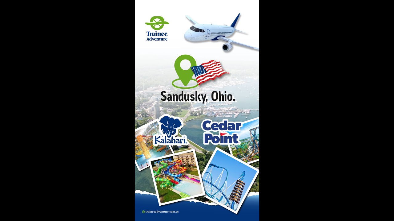 La ciudad de Sandusky en Ohio, un destino lleno de oportunidades para tu Work and Travel 2025!