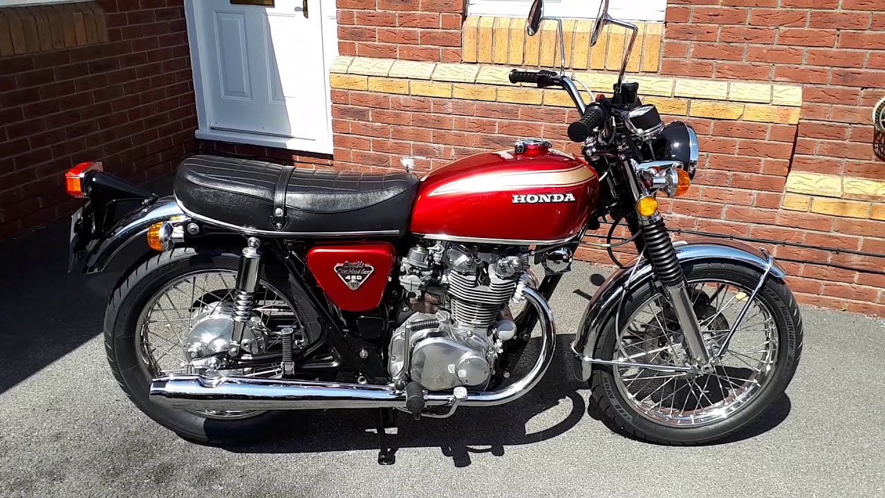Honda CB450 K5 1972. The thinking man's restoration. WOW!