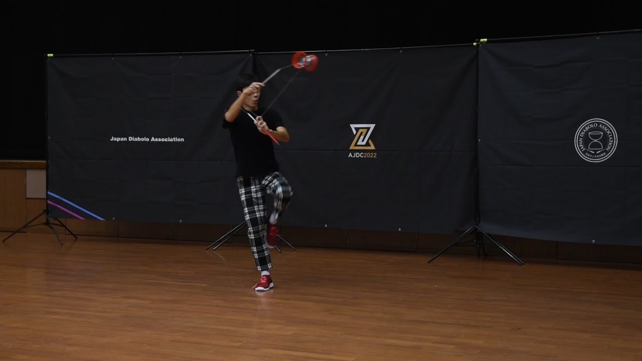 AJDC2022 1diabolo horizontal axis (bearing) div. - 1st Taiki Ishimizu