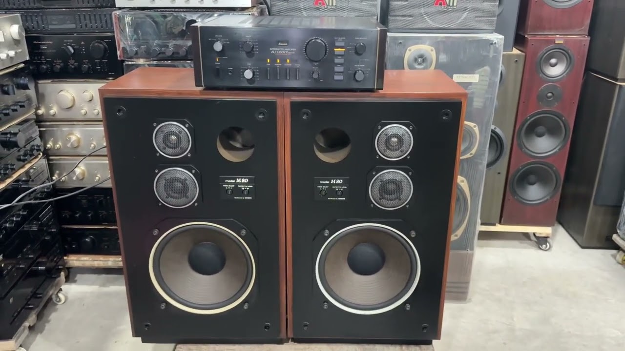 31/7 Test loa Onkyo M-80 kết hợp âmly Sansui 607Xdecade ae tham khảo nhé LH  : 0936404639