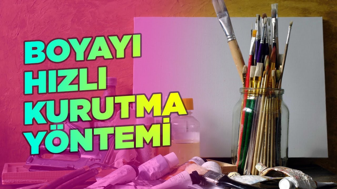 YAĞLI BOYA NASIL HIZLI KURUR? | Winsor Newton Liquin