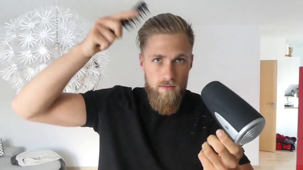 How to style your hair with Black Label Grooming products | 2018 Men's hairstyle tutorial!