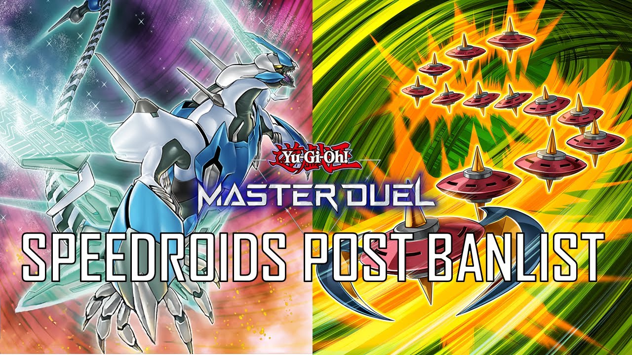 SPEEDROID POST BANLIST | SPEEDROID TERRORTOP | RANKED DUELS 2024 | YUGIOH MASTER DUEL