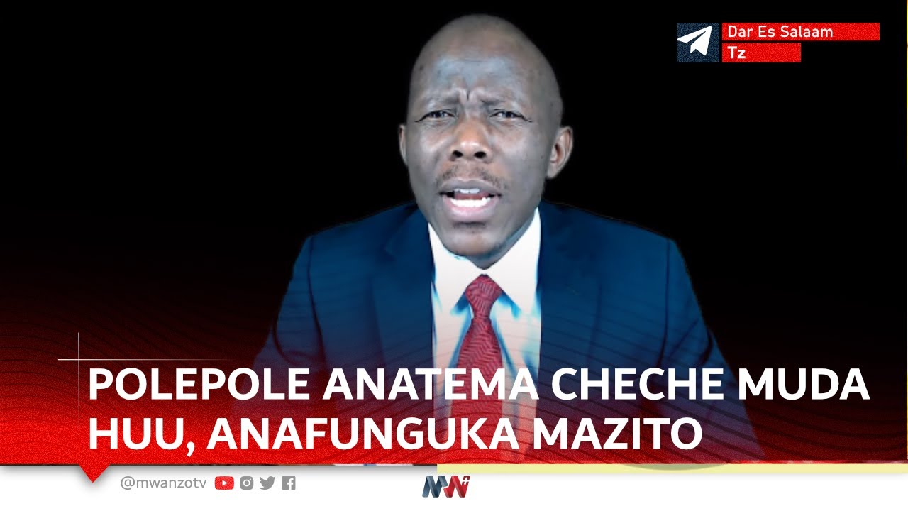 #LIVE: POLEPOLE ANAUWASHA MOTO MUDA HUU