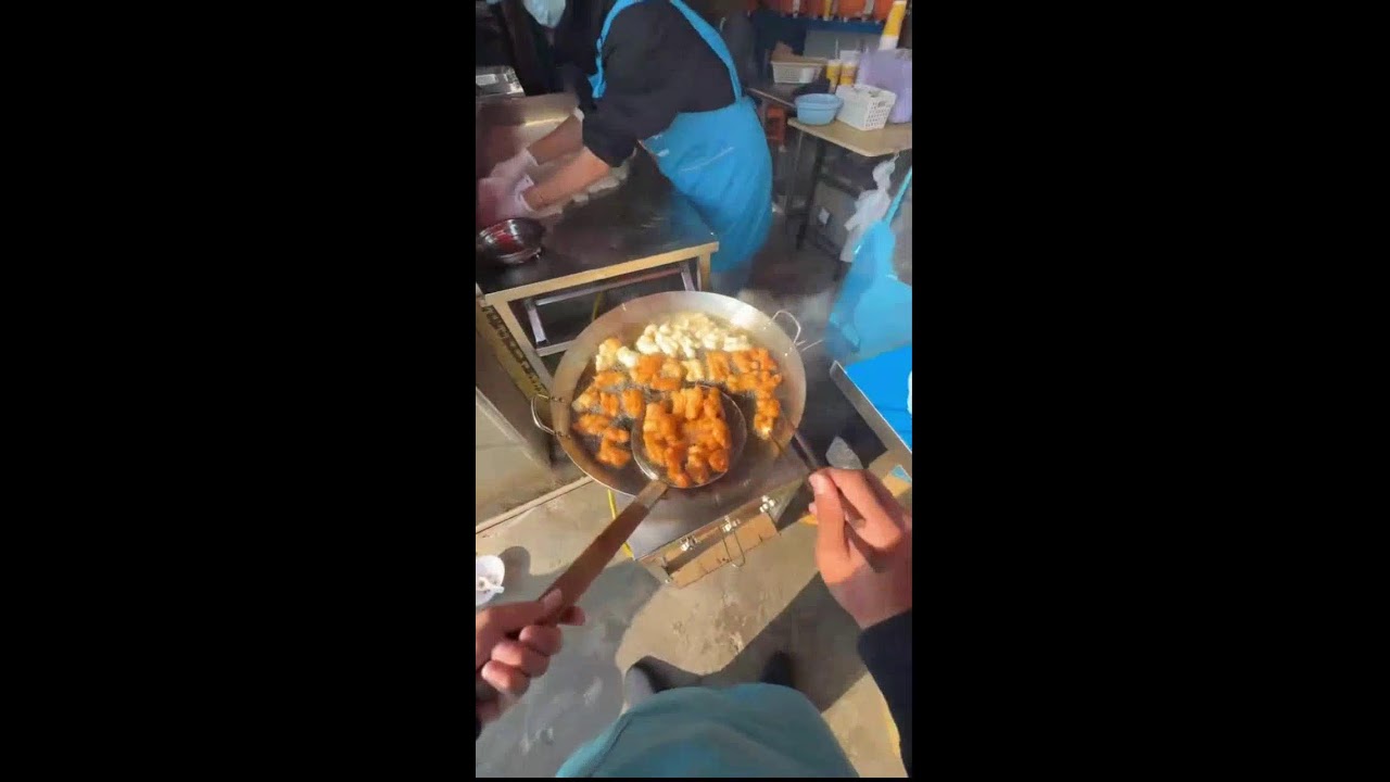 Chinese Snack Livestream | Mini Youtiao Frying & Plating | Ambient Sounds Only