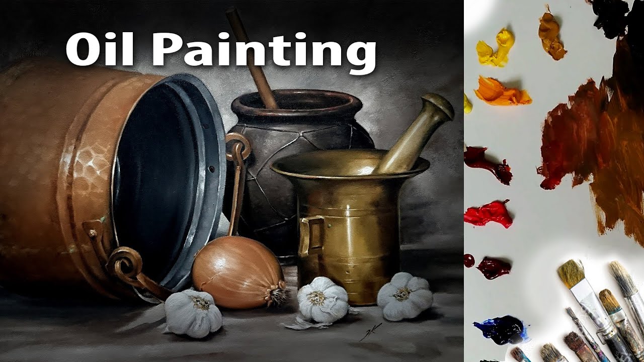 OIL PAINTING- STILL LIFE