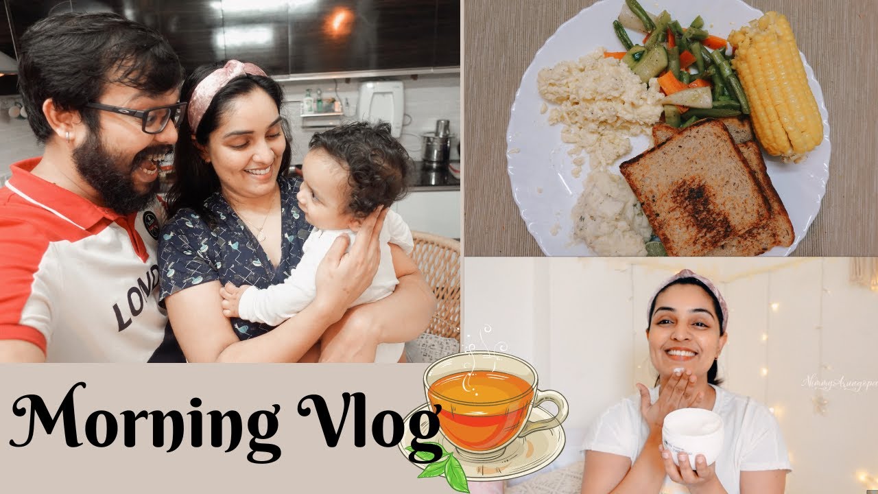 Morning Vlog ; Making Breakfast + Shower Routine | Nimmy Arungopan | Arungopan | Aaryan Gopan