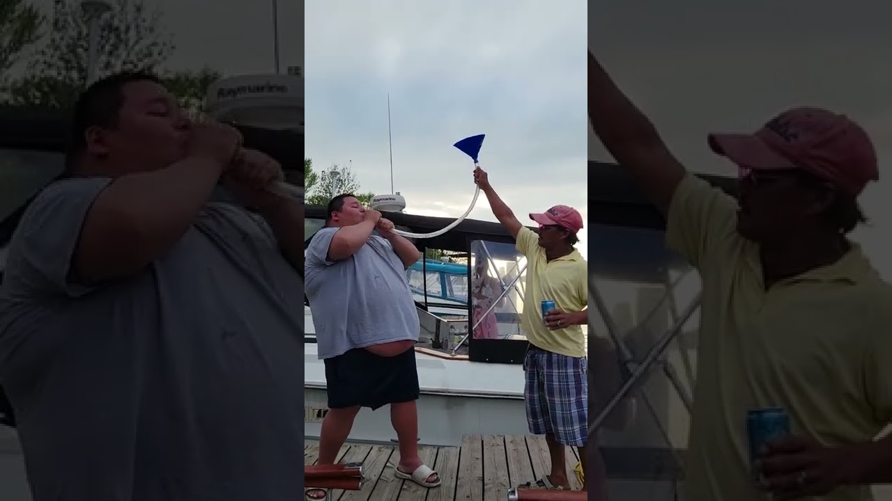 fastest beer bong ever