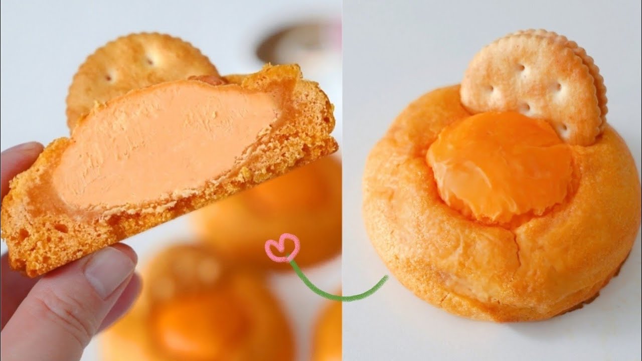 꾸덕 쫀득한 황치즈쿠키 만들기🧀크림치즈 가득!!얼먹필수~│Cheddar Cheese Cookies Recipe