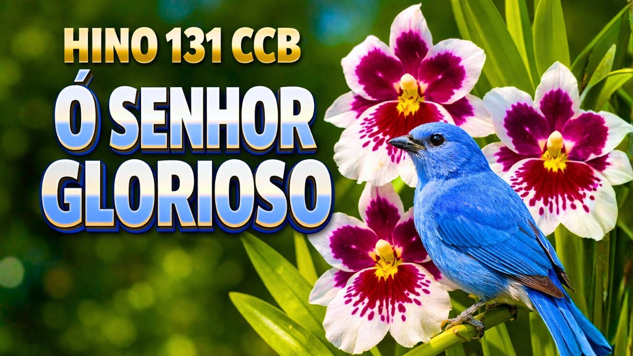 HINO 131 CCB - Ó Senhor glorioso - HINÁRIO 5 - Hino Cantado COM LETRA