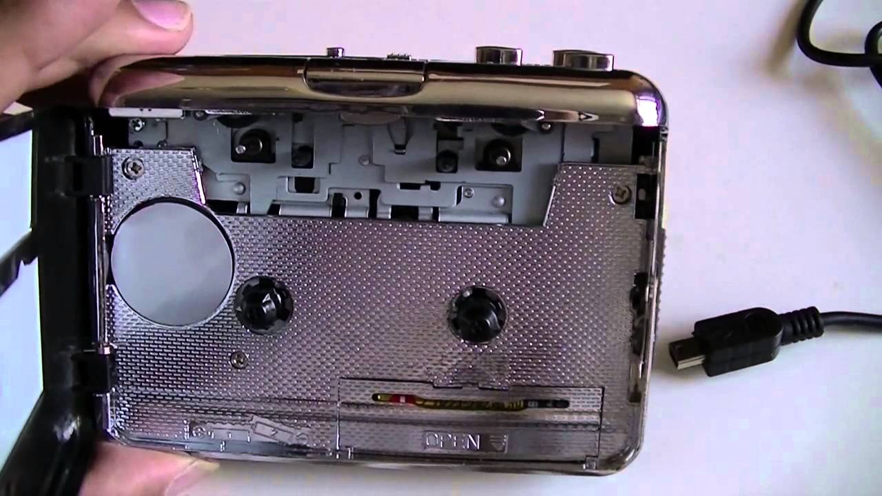 カセットテープをＭＰ３に変換するプレーヤーを使ってみました。