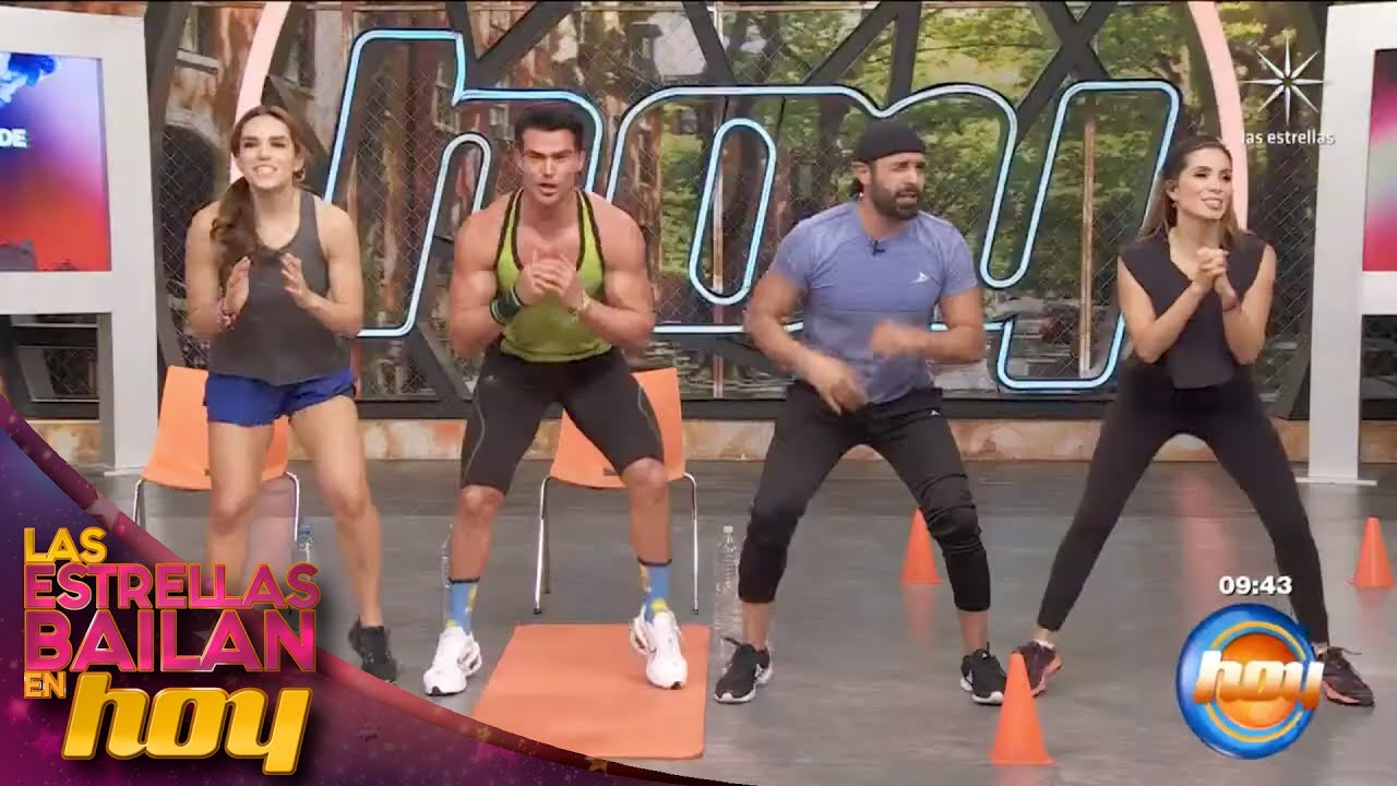 César Ureña se ejercita antes de bailar en #LasEstrellasBailanEnHoy | La rutina de hoy