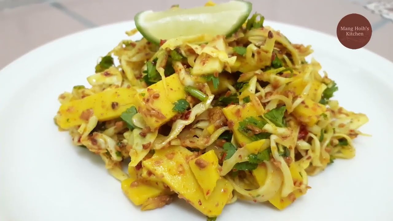 တိုဟူးသုပ် / Burmese Tofu Salad