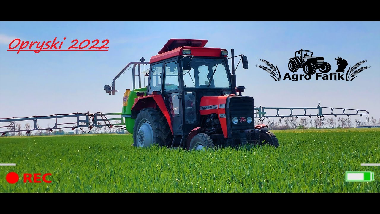 🔥Opryski 2022🔥❤️Massey Ferguson 255❤️ Tolmet KLARA 600❤️