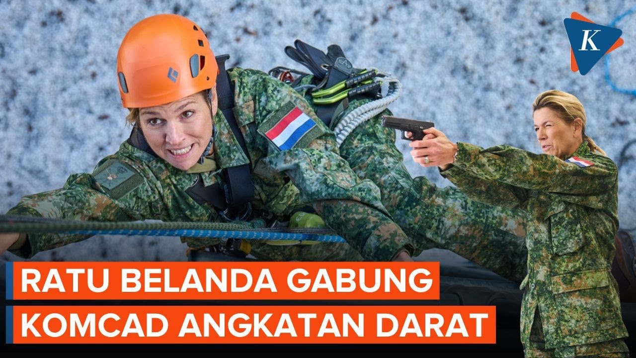 Ratu Maxima Daftar Jadi Komcad Angkatan Darat Belanda