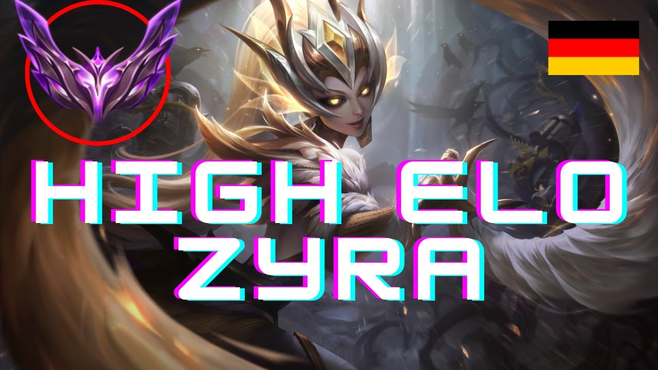Zyra Guide german 🥇 Support Master Elo Gameplay Analyse Tipps Runen 2023 Ranked TANKY BUILD OP!? S13