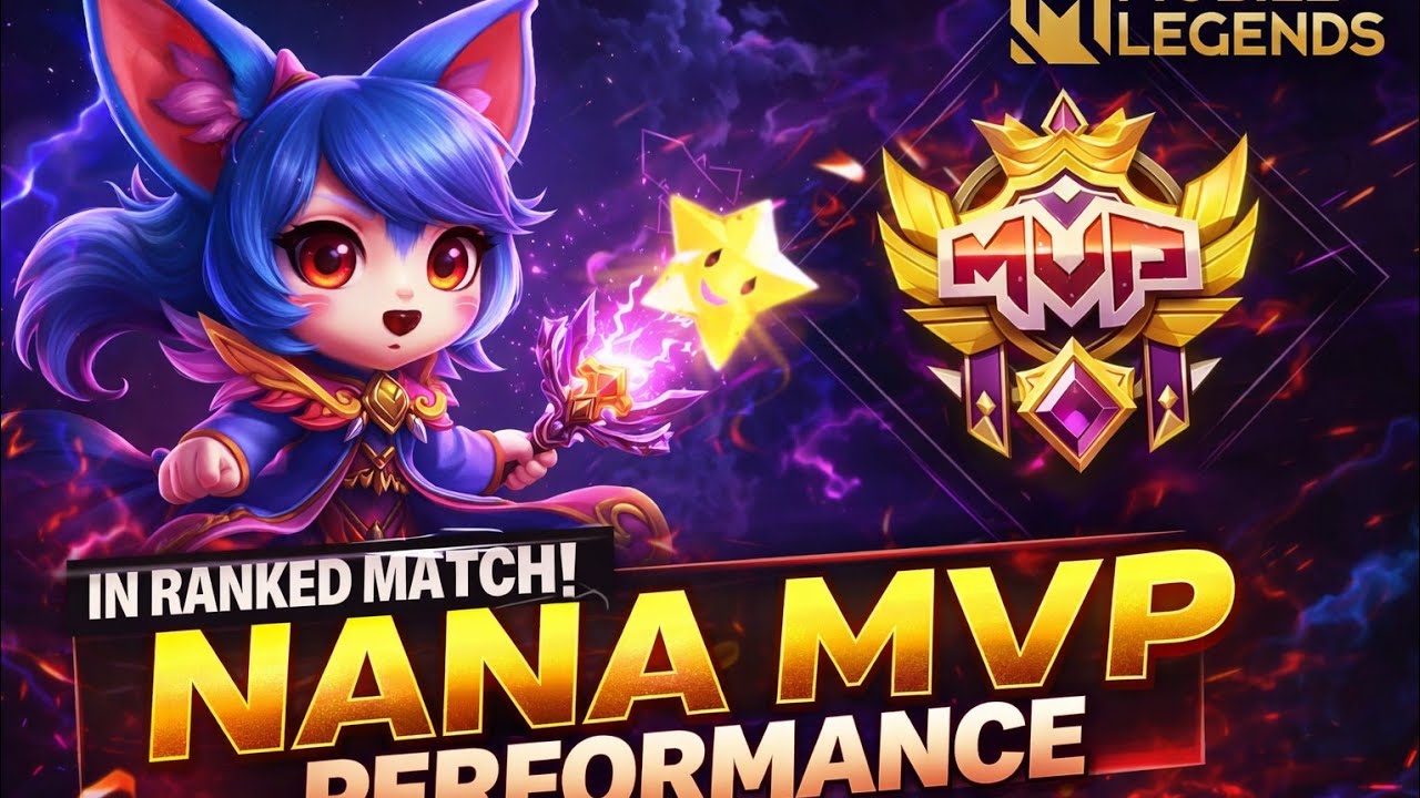 Nana Ranked MVP Clutch victory 🏆| Unstoppable Gameplay MLBB.