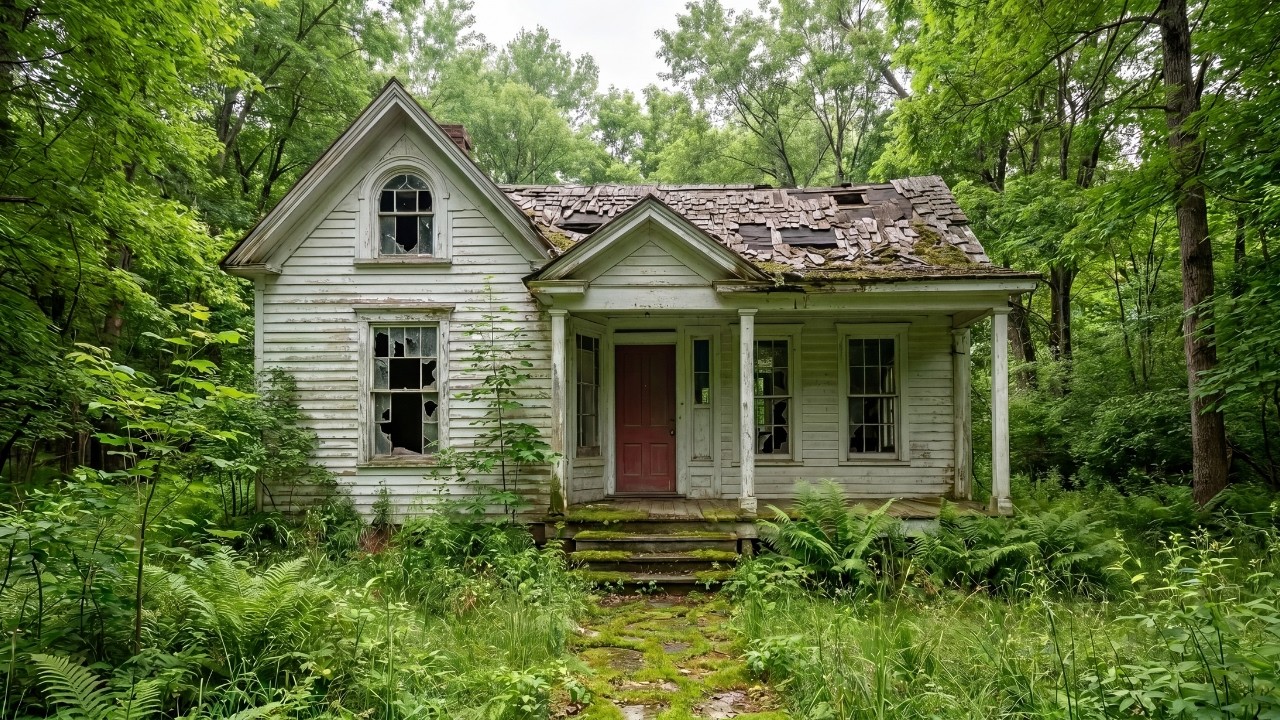 From a Forgotten Ruined Cottage to a Modern Elegant Dream Home | ASMR Renovation