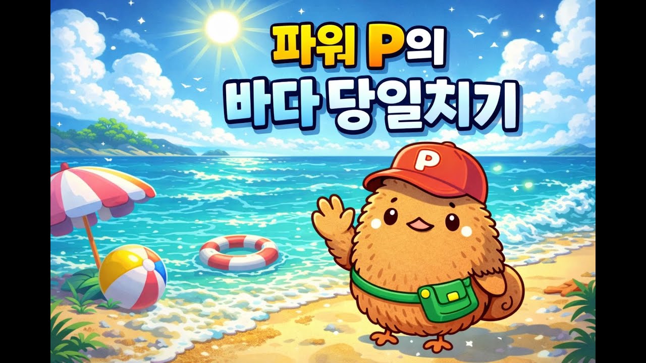 P100%의 바다 당일치기 여행기 [토크]