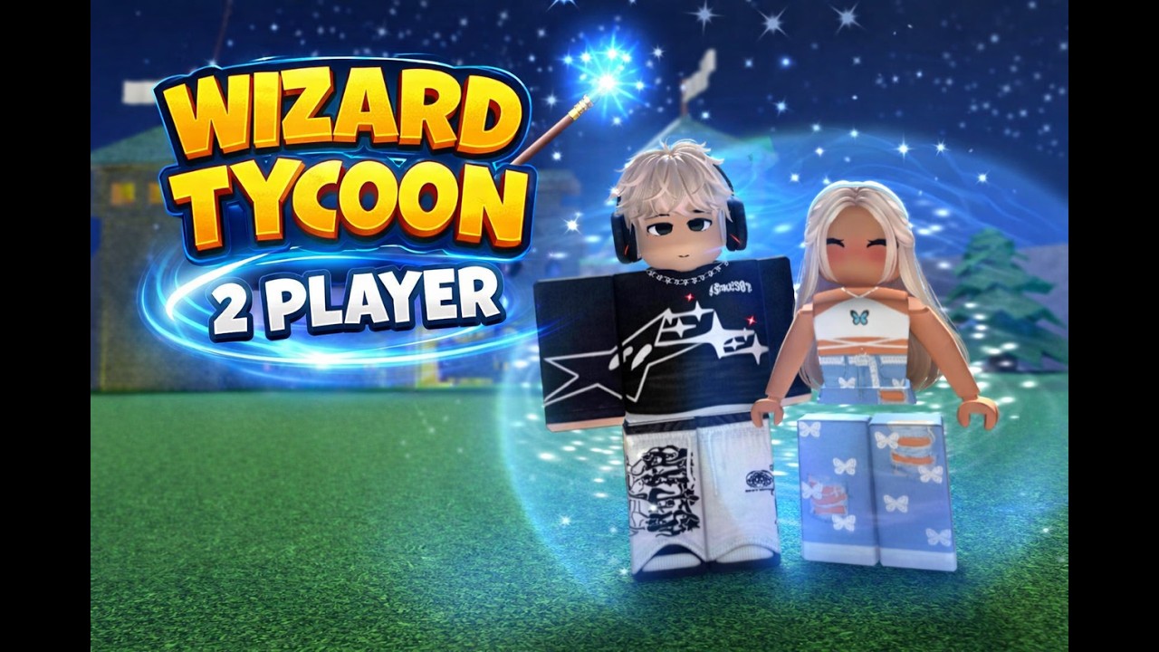 Ich spiele Wizard Tycoon 2 Player – Wir werden MAGIER!!! 🧙‍♂️✨