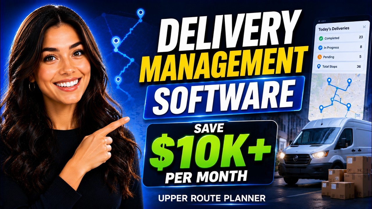 What Is the Best Grocery Delivery Management Software for Route Optimization? #upperrouteplanner