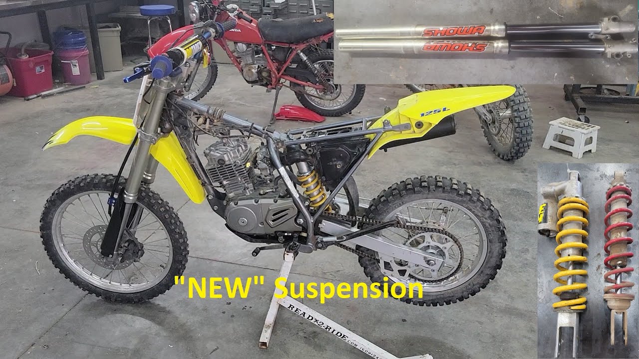 DRZ 125 Build Part 3 - She gets 