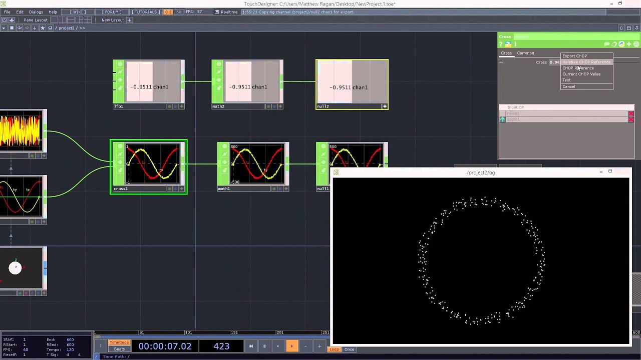 THP 494 598 | Generative Design - Noise | TouchDesigner