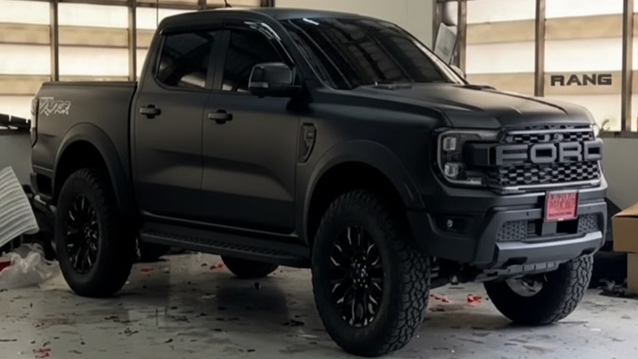 Let's Check Out The Custom Car Workshop Ford Ranger Pickup Truck Modified Aftermarket Parts Review