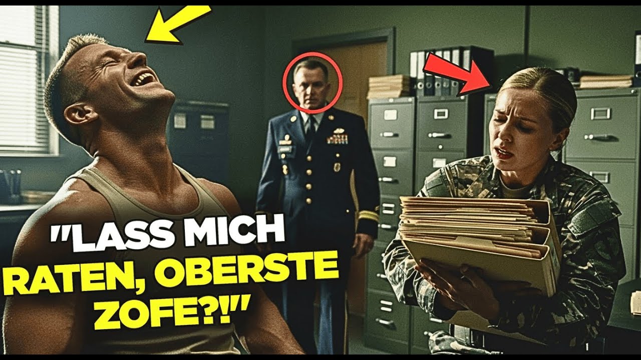 Dein Rang?“, fragte der Sergeant lachend „Vier-Sterne General“ beendete den Spaß
