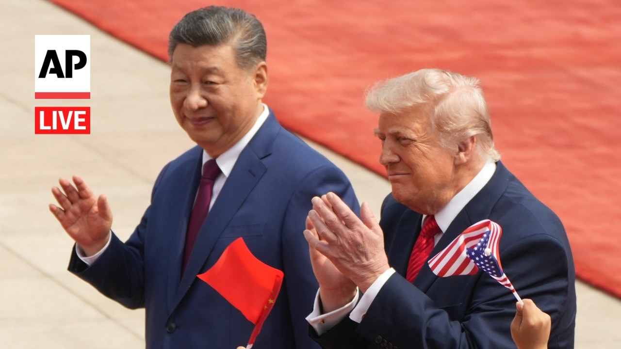 LIVE: China&rsquo;s Xi Jinping welcomes Trump for high-stakes meeting (Full)