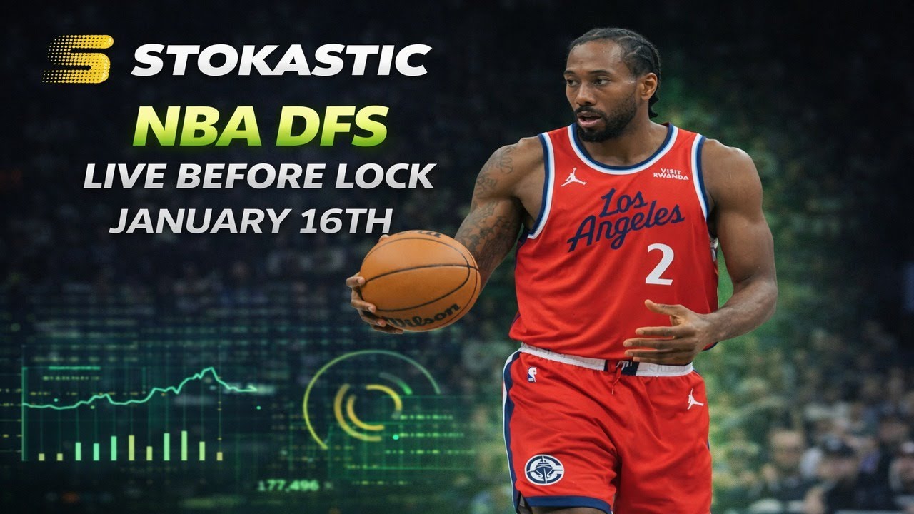 NBA DFS Live Before Lock (Friday 1/16/26) | DraftKings & FanDuel NBA Lineups