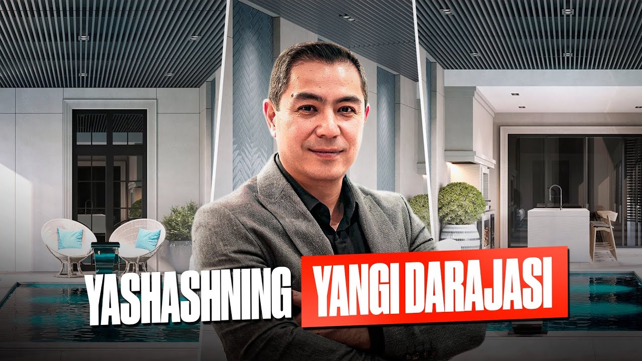 Yashashning yangi darajasi 🏡