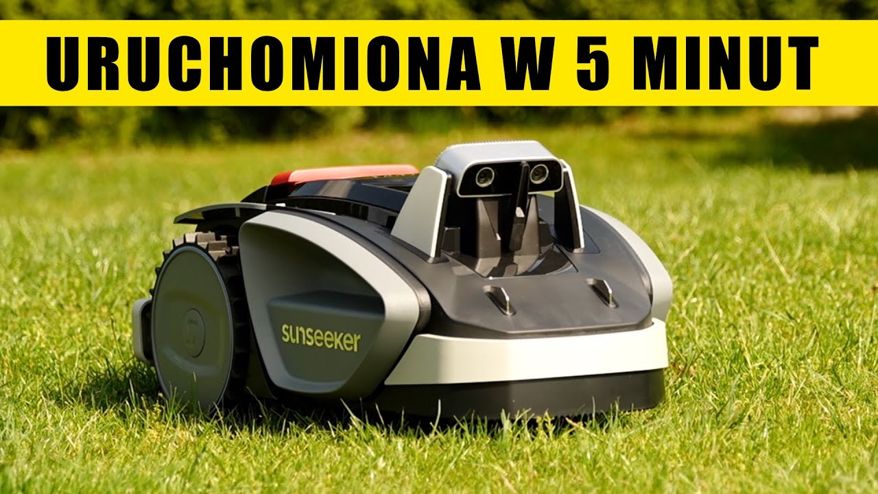 Najprostszy w instalacji i tani robot koszący SunSeeker V3