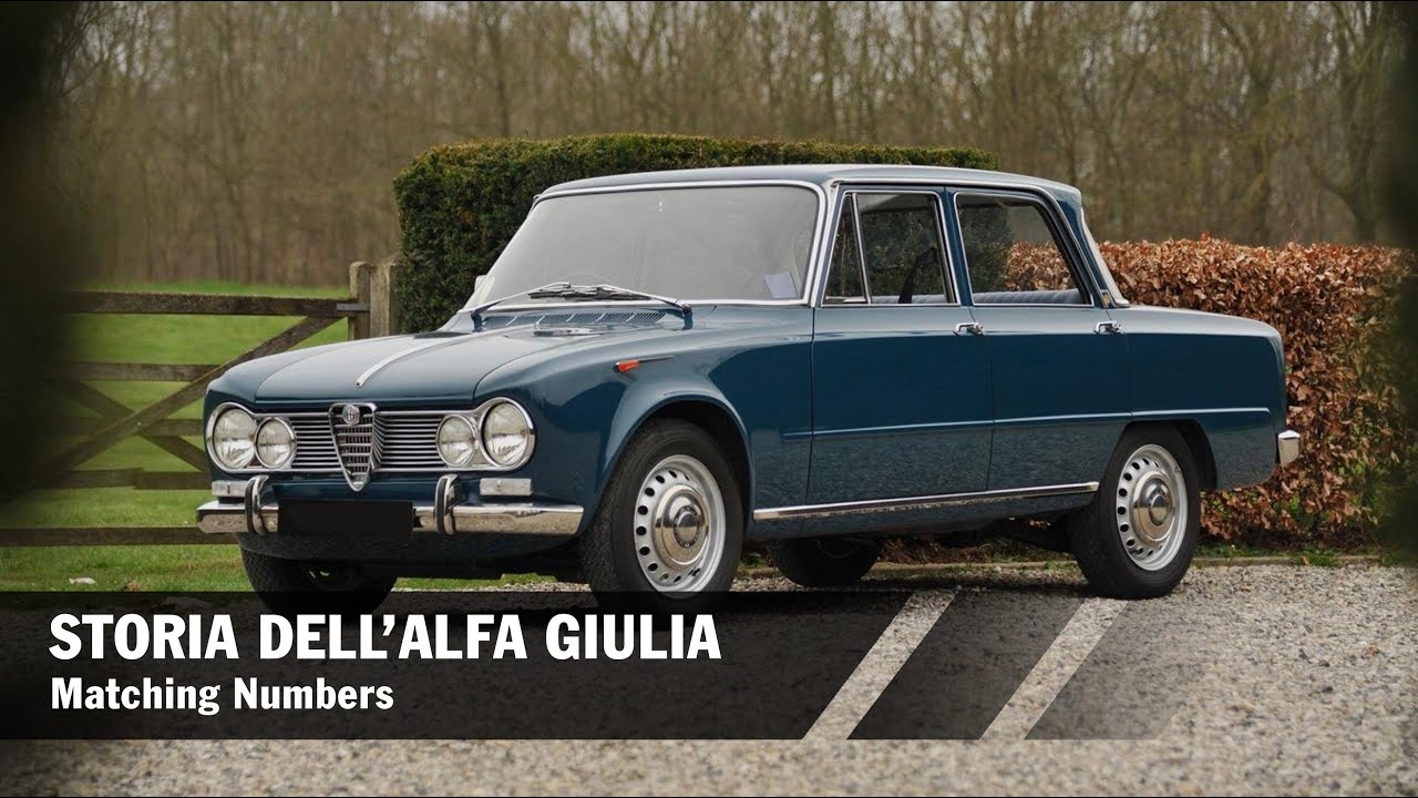 La storia dell'Alfa Romeo Giulia | Matching Numbers (ENG SUBS)