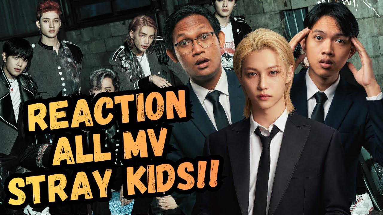 Non K-Pop Fans Reaction SEMUA MV STRAY KIDS (Tierlist Jujur) | Ini Asik Sih!!