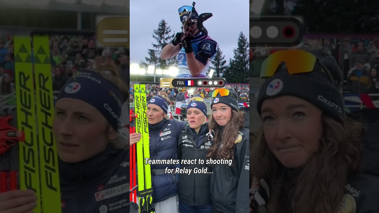 The emotions of a final shooting worth a gold!  #biathlon