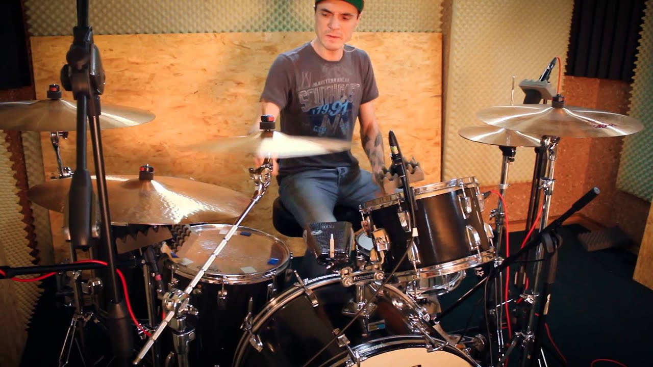 EgoMOTION Session: Ludwig Blue/Olive Drum Set Demo (Rock)
