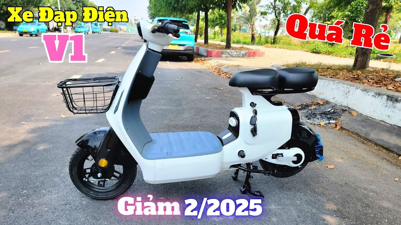 Xe Đạp Điện 2025 - Giá Xe Đạp Điện V1 2/2025 Mạnh Hơn Cả VC giảm giá quá rẻ