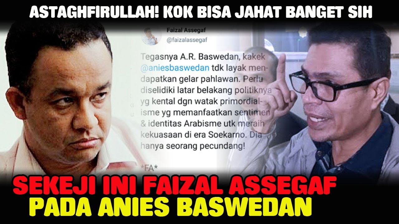 Terungkap 3 Kejahatan Besar Faizal Assegaf Yang Menghebohkan