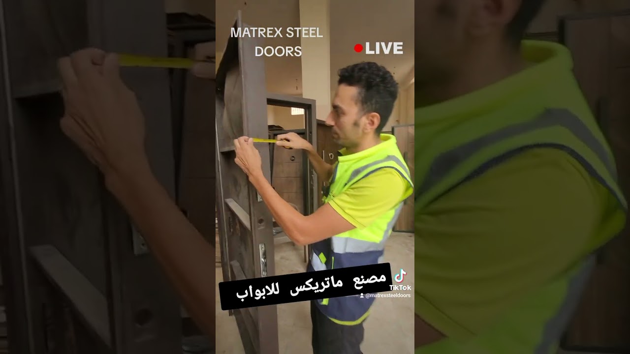 فرق سريع بين الباب المصفح المصرى و التركي