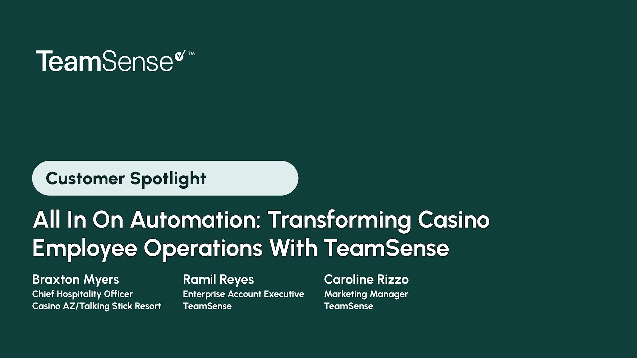 All In On Automation: Transforming Casino Employee Operations