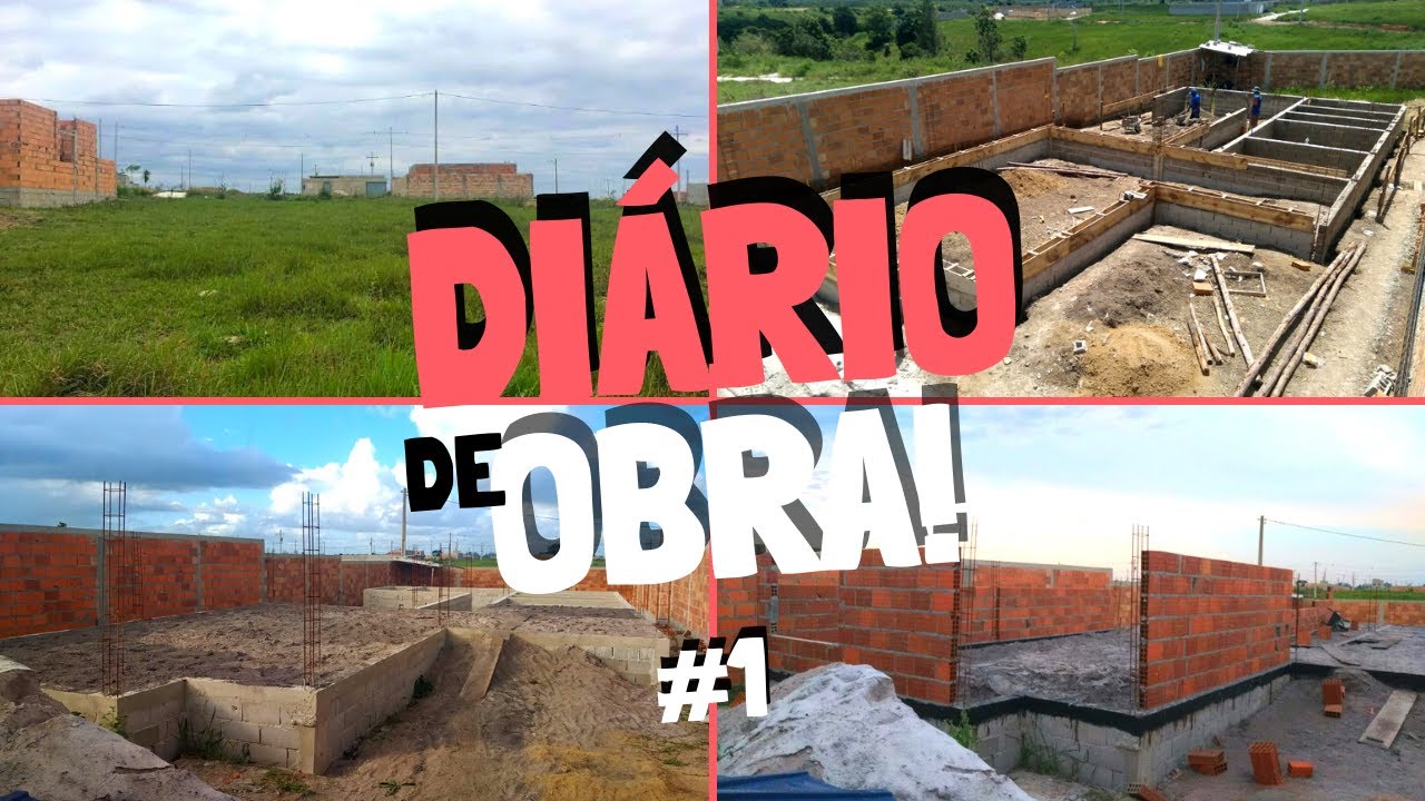 Diário de Obra #1 - Começando a Construir Minha Casa do Zero!