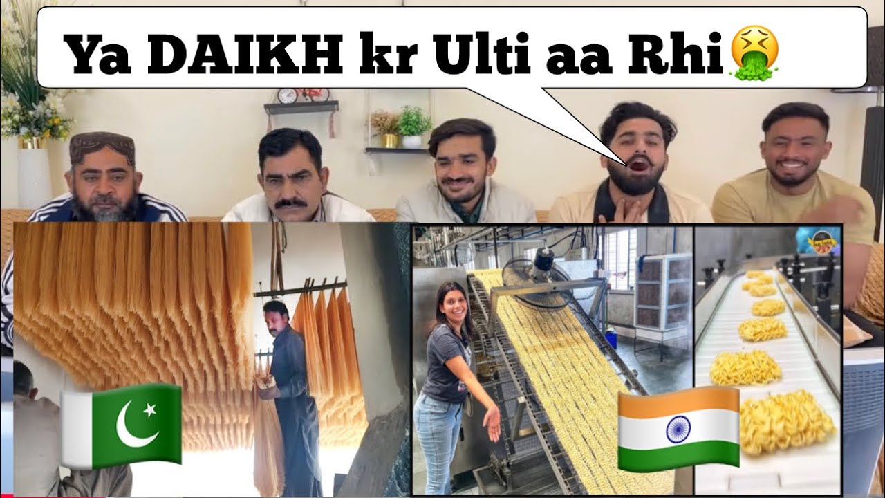 Noodles Making Factory In India Vs Noodles Making Factory In Pakistan | India Vs Pakistan