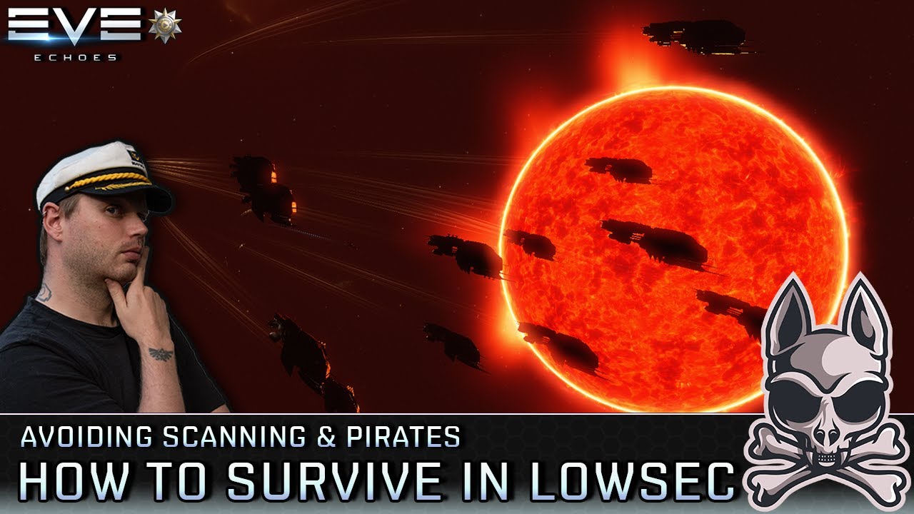 HOW TO SURVIVE IN LOWSEC!! Avoiding Scanning Pirates!! || EVE Echoes