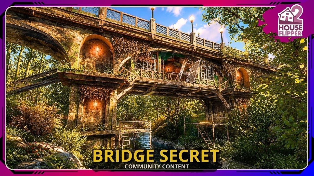 I Found a Secret House Under a Bridge | House Flipper 2