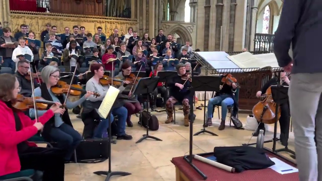 St John Passion (rehearsal)