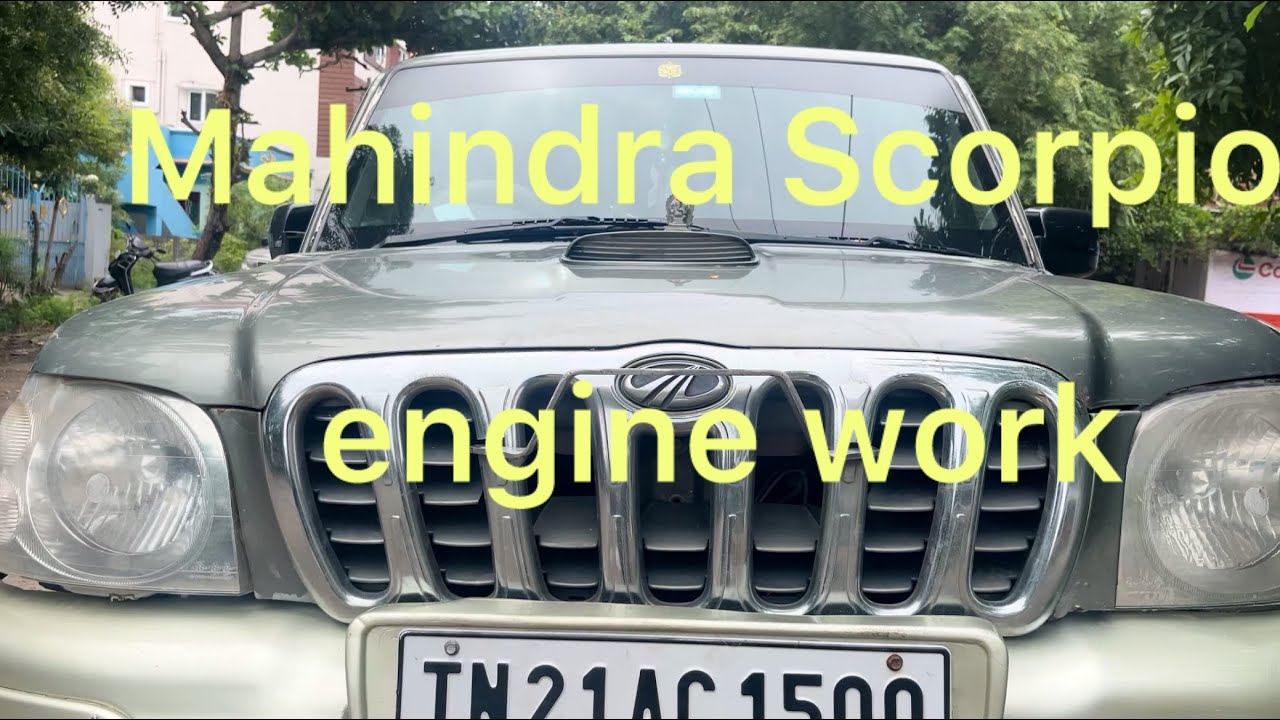 Mahindra Scorpio crde engine assembly (