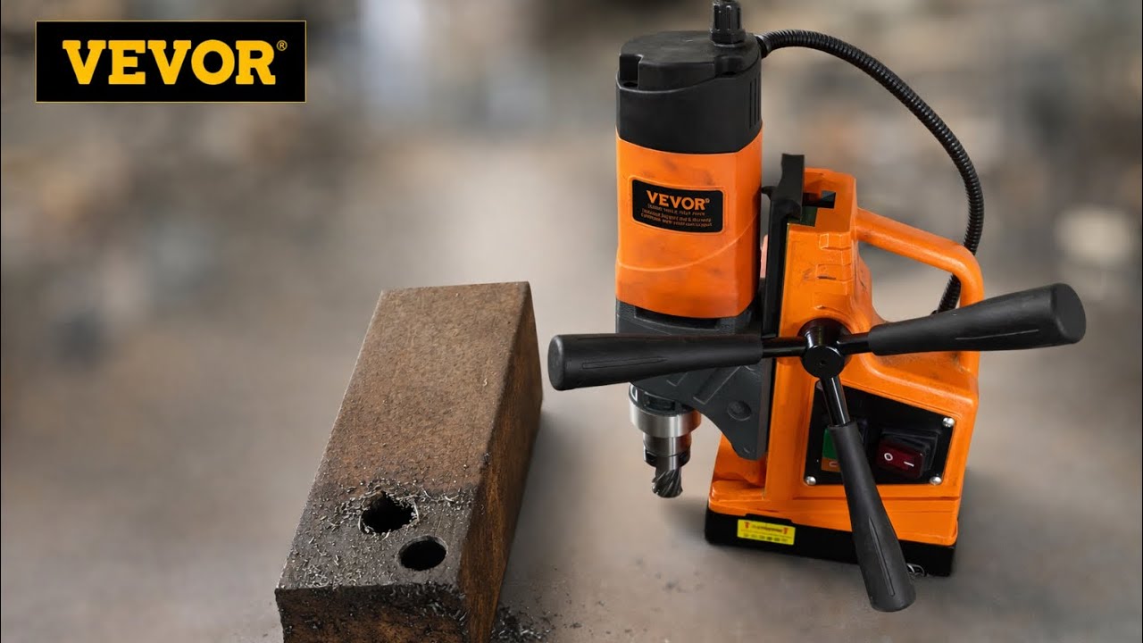 Preis-/Leistungskracher! VEVOR ZT-40H Magnetbohrmaschine - Perfekt für die Heimwerkstatt! 😃(Werbung)