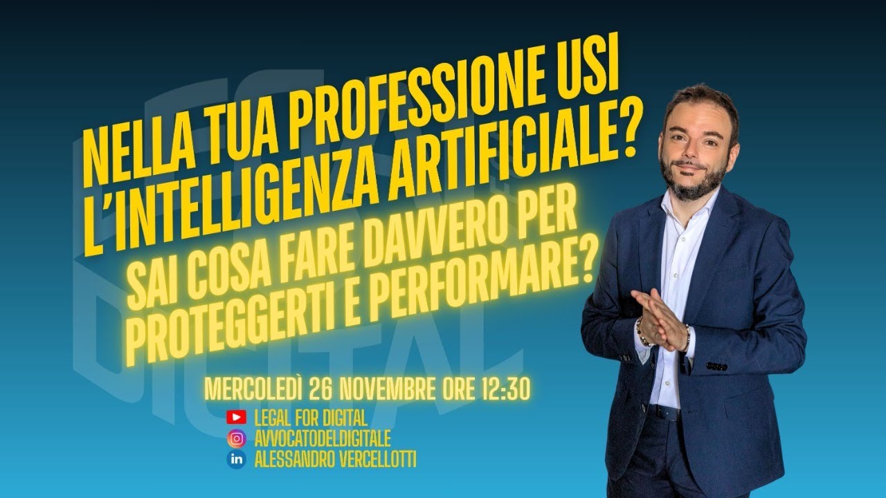 Nella tua professione usi l'intelligenza artificiale? 📱